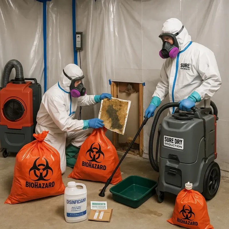Contaminated Water Handling Protocols process in Edgar County, IL