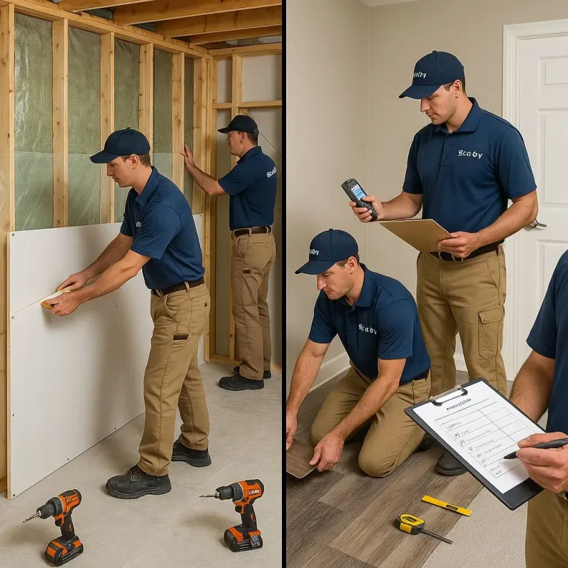 Repairs and Reconstruction process in Edgar County, IL